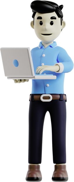 Male Employee 3D Icon